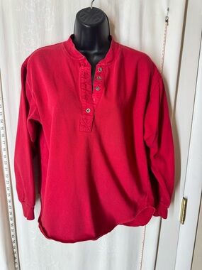 Vintage Geoffrey Hunter Long Sleeve Henley